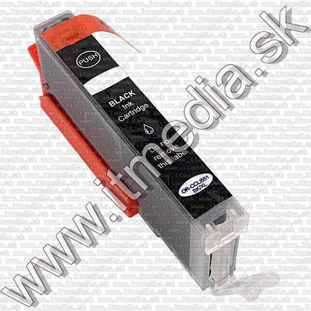 Image of Canon ink (itmedia) CLI-551XL Black **WITH CHIP** (OR) (IT11492)